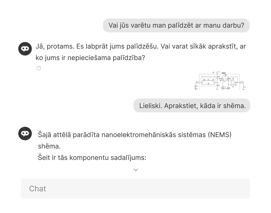 Chat with AI from Textie